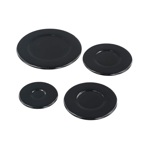Juego de 4 campanas de llama a prueba de óxido y práctico para electrodomésticos de cocina, adecuado para un uso eficiente de cocción