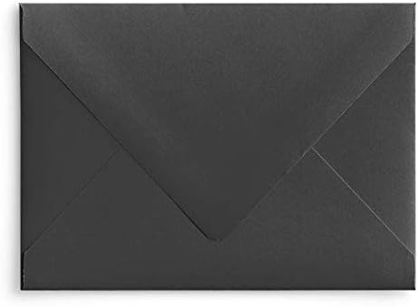 Midnight A7 Euro Curved Flap Invitation Envelopes - Pack of 50