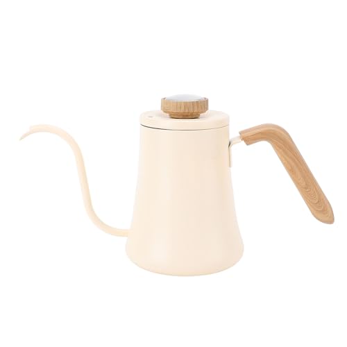 Pava eléctrica con pico largo 600ml acero inoxidable miniatura 6