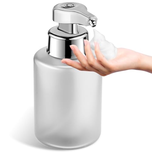 Automatic Soap Dispenser Foam Bathroom: Rechargeable Touchless Auto Smart Electric Plastic White Foaming Soap Dispenser - Kitchen - Hand Dish Lotion Couple Kids Foam White