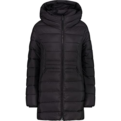 CMP - Woman Parka Fix Hood, Woman, Nero, 42