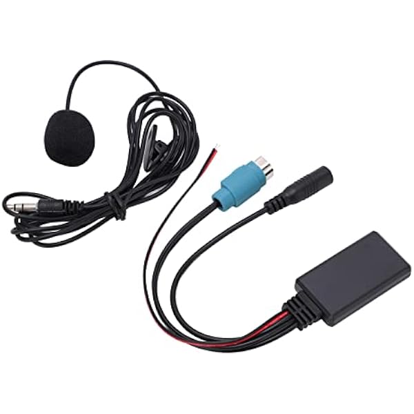 Alpine Adapter Bluetooth do Alpine Radio Samochodowe Inne Części Samochodowe i Motocyklowe Adapter Kabel Bluetooth AUX IN Stereo Full Speed z wymianą mikrofonu