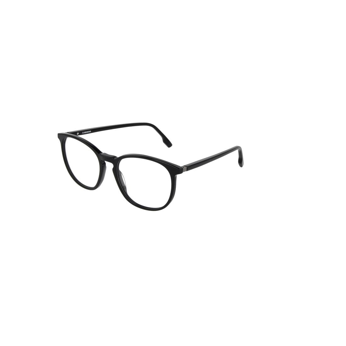 Rodenstock - R5359 oprawki okularów na receptę, czarne, ciemnoszare, męskie, czarny, ciemnoszary, 53