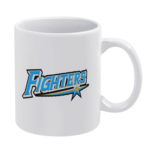マグカップ 北海道日本ハムファイターズ コーヒーカップ 330ml 飲用カップ 陶器 大容量 おしゃれ 朝食 お茶 食器 直飲み 筆筒 オフィス 家庭用 プレゼント 男女兼用