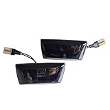 Fácil de instalar: con enchufe OE, plug and play (no requiere taladrar), las luces direccionales reemplazan directamente las luces laterales OEM y son adecuadas completamente. Protección del medio ambiente y ahorro de energía, bajo consumo de energía, lo que hace que sea una larga vida útil.