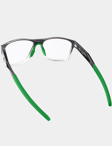 Image of PapaViva 2 Pieces Replacement Nose Pads for Oakley Activate OX8173 / Activate Asian Fit OX8169F - Dark Green + Black Asian Fit