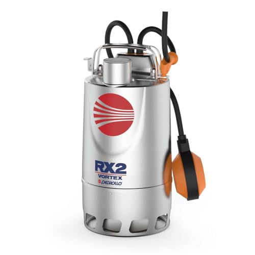 Bomba de elevación de aguas lluviales de acero inoxidable monofásico 220 V – 0,37 kW – 180 L/min – Rueda Vortex