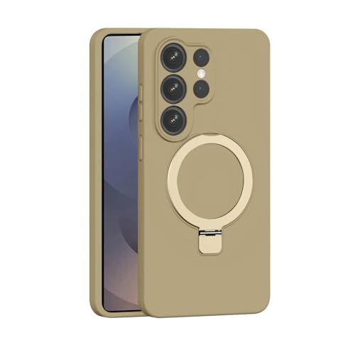 SaharaCase - Compatible with Galaxy S26 Ultra Kickstand Case | Smooth Silicone | Compatible with Magsafe | Venture Series (Brown) - image 1