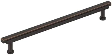 Signature Hardware 954047-O-10116 Gilderoy 10-1/16 Inch Center to Center Bar Cabinet Pull - Oil Rubbed Bronze