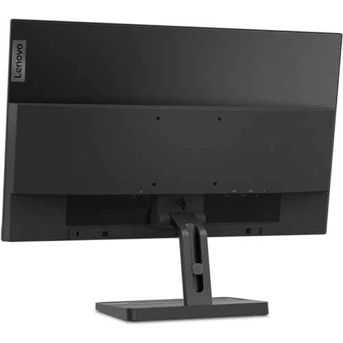 Image of Lenovo L24e-30 23.8-Inch Ultra-Thin FHD Monitor, VA Panel, FreeSync, 3-Side NearEdgeless, 75Hz, 4ms, HDMI, VGA, VESA Mountable, Black