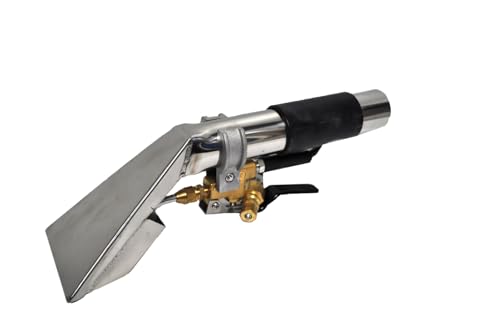 Commercial Extraction 4 Inch Metal Direct Spray Enclosed Upholstery Detail Tool D400C