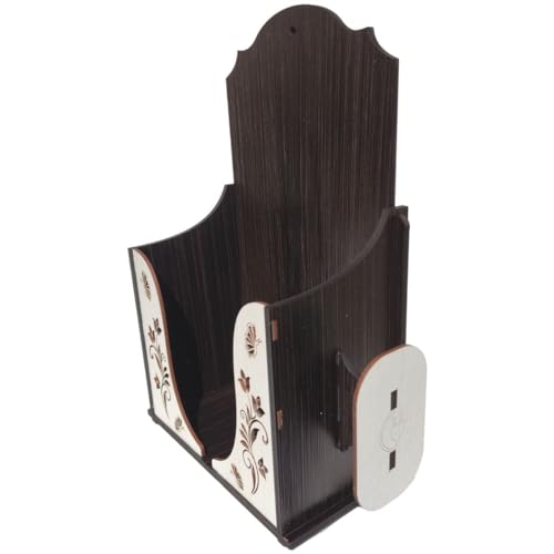 Suporte Luxo Para Ferro De Passar Roupa Praticidade Parede (Marrom Egípcio)