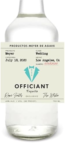 Custom Tequila Labels, Personalized Sticker for Liquor Bottles