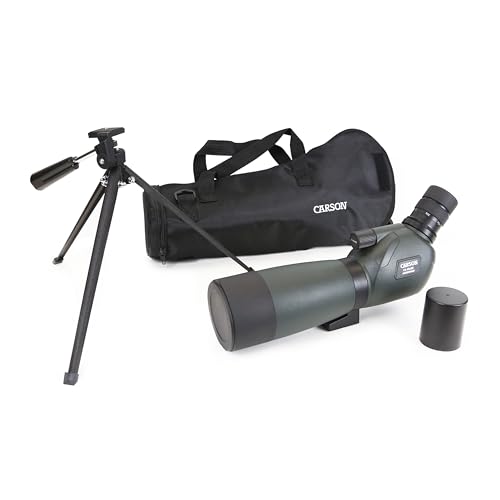 Longue-vue Carson Everglade HD 60 mm anti-buée pour observer sous la pluie - 7