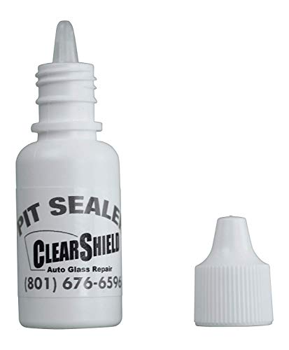 Image of Clearshield Windshield Repair Resin - Auto Glass Scratch Repair - 2 Pack 15 ml Pit Sealer