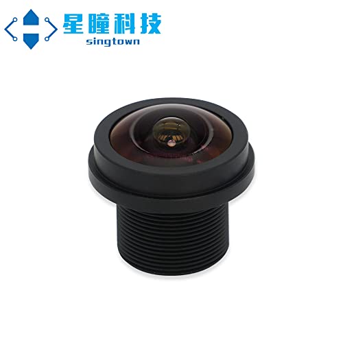 Image of OpenMV Ultra Wide Angle Lens 1.8mm 140 M12, Ideal for Security Applications, Prime, Fixed Focus, Modular