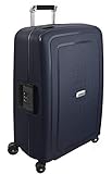 Samsonite S'Cure Dlx Maleta Spinner 69/25, M (69cm-79L), Azul (Midnight Blue)
