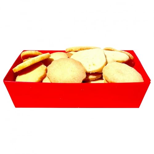 Krönner Butterplätzchen 200 g – Handgefertigte feinste Kekse – Butter Plätzchen mit Bourbon-Vanille und Zitronennote – Buttergebäck aus Mürbeteig – Butter Cookies in premium Qualität