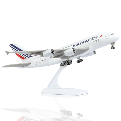 Joylluoan 1:130 Airfrance A380 Model Plane Alloy Diecast Airplanes Model