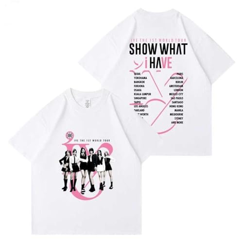 IVE アイブ show what i have tシャツ 海外限定 IVE SHOW WHAT I HAVE 海外限定 ライブ Tシャツ