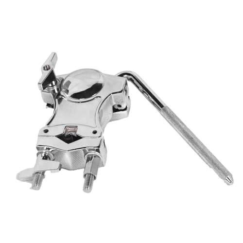 Abrazadera de Tambor Ajustable para Montaje con Soporte de Extensión de Metal para Instrumento Musical miniatura 5
