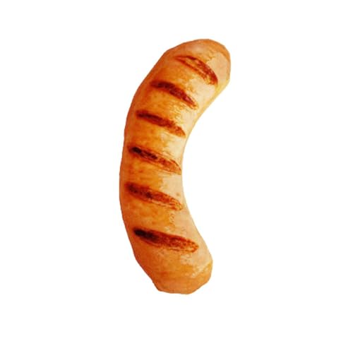 犬おもちゃ 音出るおもちゃ 噛むおもちゃ ソーセージ15CM ぬいぐるみ かわいい 遊ぶ ペットのおもちゃ ストレス解消 運動不足解消 歯磨き 丈夫 小/中/大型犬 ソーセージ15CM