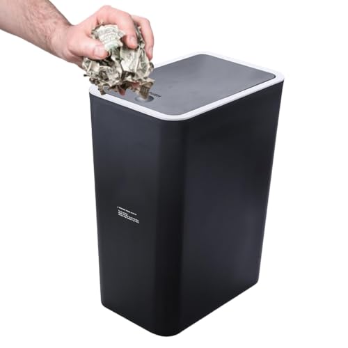 Cubo de basura moderno y delgado a presión para cocina y baño 8