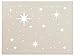 Twinkle Stars Stencil by StudioR12 | Fun Elegant | Reusable Mylar Template | Painting, Chalk, Mixed Media | Use for DIY Home & Nursery Decor | Select Size (8" x 6")
