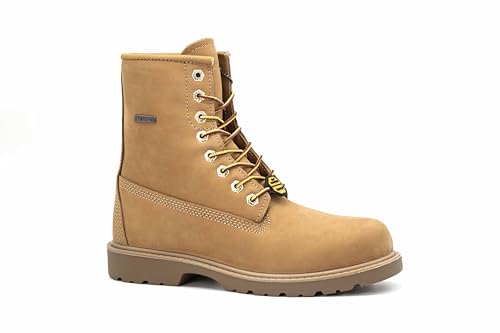 ZANCO MEN'S 8" WATERPROOF LEATHER WORK BOOTS/CONSTRUCTION BOOTS/OUTDOOR HIKING BOOTS WITH LIGHTWEIGHT FLEXIBLE OUTSOLE2