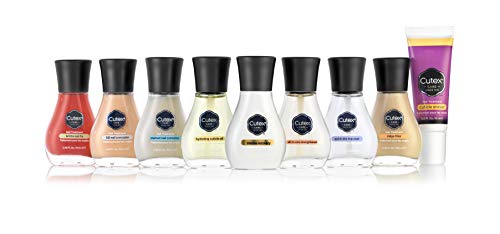 Cutex BB Nail Concealer, Conceals and Brightens Nails, Black Currant Seed Oil and Silk Powder, 13.6ml