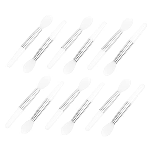 Mikinona Lip Makeup Brush Set 12pcs Silicone Lip Brush Lipstick Applicator Mask Travel Size Ideal for Makeup Artists