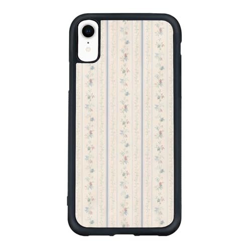 qizjio Cute Flower Phone Case Shockproof Protective Floral Aesthetic Phone Cases for iPhone XR
