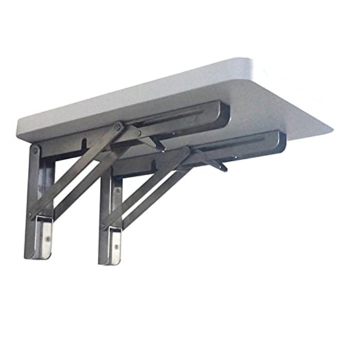 GHHDPDMJ Mesa abatible de Pared, Blanca 40cm 50cm 60cm 70cm 80cm | Estaciones de Trabajo para computadora Mesa de Pared Mesas de Comedor Plegables para Cocina Escritorio Plegable, Soportes de Madera