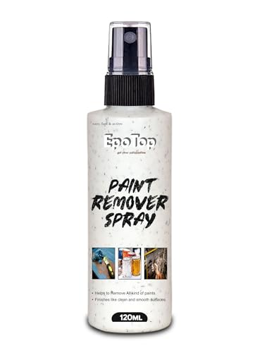 Image of Paint Remover Spray - 120ml | For All Types of Paint Surfaces - Automobiles, Metal, Steel, Glass, Wood, Wall, Iron, Acrylic, Ink Stains | Handle with Care | Easy to Use |