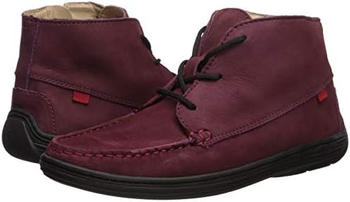 Marc Joseph New York Unisex-Child Leather Made in Brazil Ankle Boot Loafer, Wine Nubuck, 4 M US Little Kid | Image 6