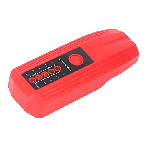 Medidor EMF Detector de Campo Magnético Portátil Rojo miniatura 2
