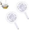 SHENGYIG 2 Pcs Fine Mesh Strainer, Kitchen Sieves and Strainers, Plastic Nylon Fine Mesh Sieves, 200 Mesh Ultra-Fine Mesh Strainer Mesh Filter Net for Juice Milk Tea Coffee Yoghurt Food