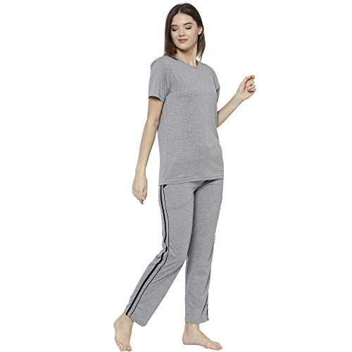 Image of Mack Jonney Cotton Blend Track suit Co-ord Set For Women-VJ WNS-046