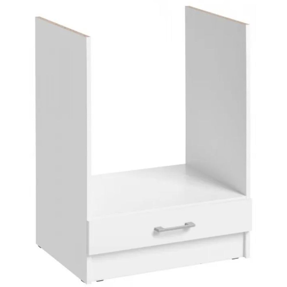 Cuisineandcie - Meuble pour Four encastrable Eco Blanc L 60 cm