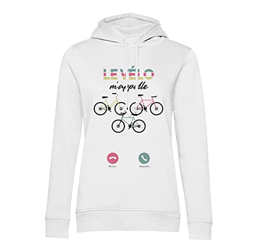 Le vélo m'appelle sweat à capuche sport pour l'après-course