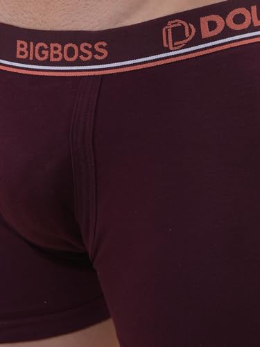 Image of Dollar Bigboss Men's Solid Cotton Trunk (Colour May Vary)