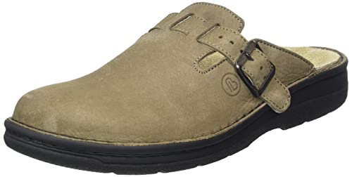 Pantuflas de hombre Berkemann MAX: calzado de casa cómodo con soporte plantar