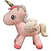 CVBA Rainbow Unicorn Plush Doll Baby MLP Pink Ragdoll Regalo De Cumpleaños para Niños Juguete De Peluche para Niñas 40Cm