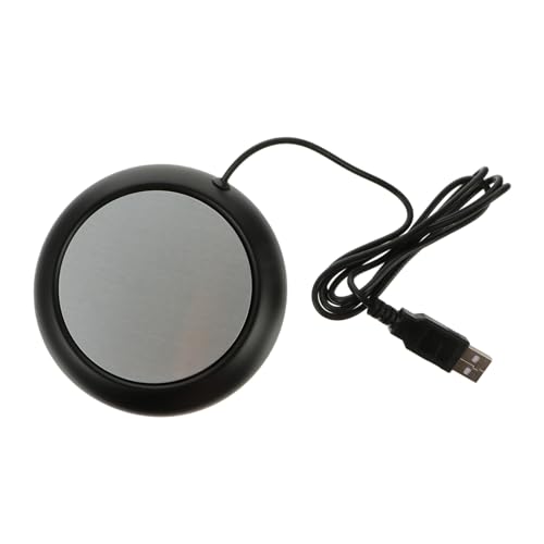 STOBAZA Mug Warmer Rustic Cup Heater for Hot Beverages Compact Design Home Office Use