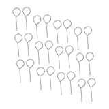 DOITOOL 50 Stück Feuerlöscher Sicherungsstifte Ersatz Pins für Brandschutzgeräte Einfache Installation Manipulationssicher für Erhöhte von Feuerlöschern und Schutz von Personen und