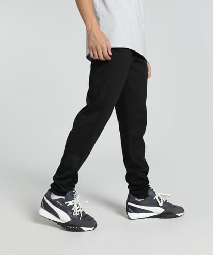 Image of PUMA Men Mid Rise Regular Track Pants