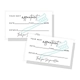 Dental Appointment Reminder Cards | 50 Pack | Teeth Whitening, Dental Office, Client Reminder, Patients...