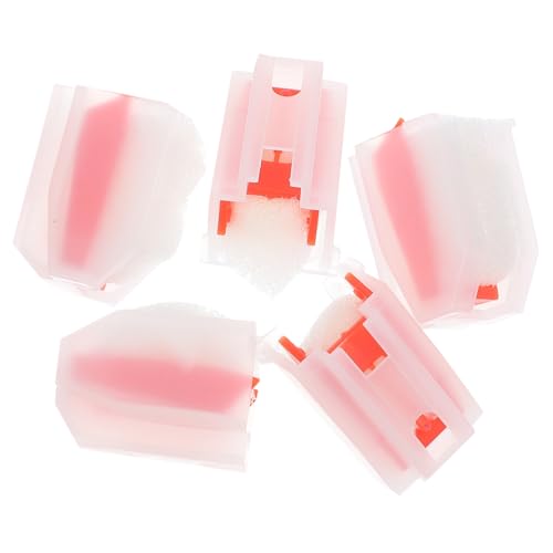SUPVOX 5pcs Stylus Needle Replacement Turntable Stylus Phonograph Needles Record Player Stylus Record Needle Stylus Replacement Needle Stylus Needle Record Player Pickup Red Plastic