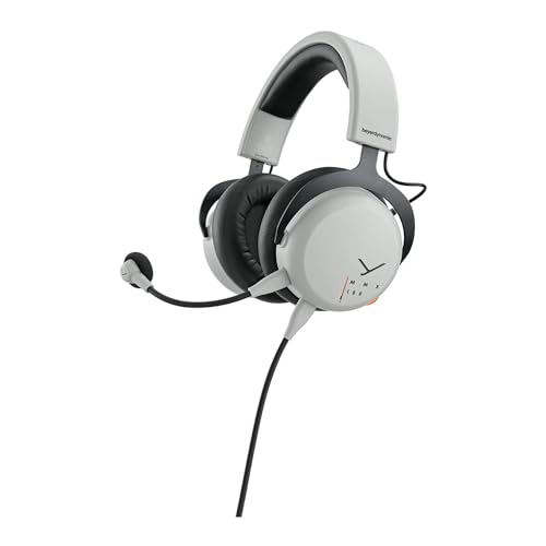 Beyerdynamic Cuffie da gioco chiuse MMX 150 Over-Ear con Augmented Mode, microfono Meta Voice, suono eccellente per tutti i dispositivi di gioco, di colore grigio - Cuffia gaming - Immagine 3