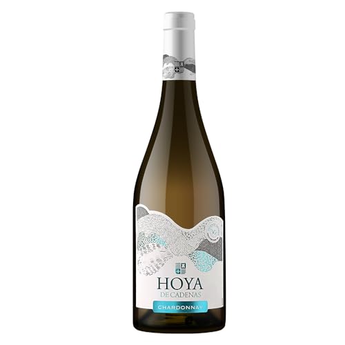 Hoya de Cadenas Chardonnay Vino Blanco D.O. Utiel Requena - 750 ml (Paquete de 6)